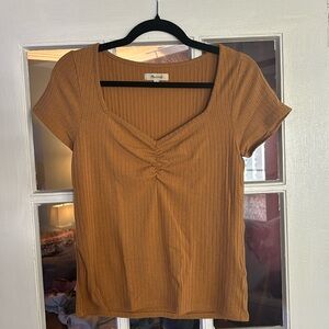 Madewell ribbed top